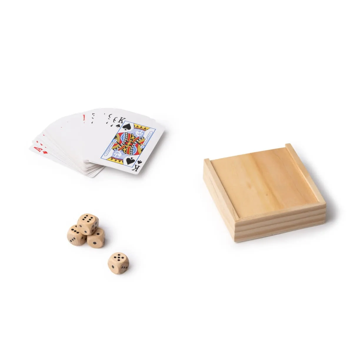 Set de 2 Juegos: Baraja Francesa y Dados Stamina Brisca 1016 - Imagen 3