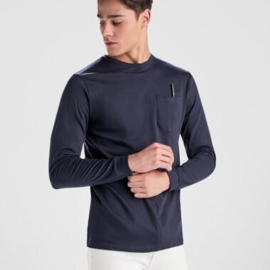 Camiseta Roly Shiba 1219 Hombre Manga Larga