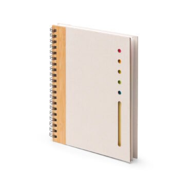 Libreta A5 con Notas Adhesivas Stamina Renat 2068