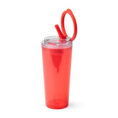 Vaso con Tapa y Pajita Stamina Grant 2149