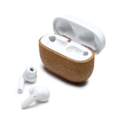 Auriculares Inalámbricos ABS Reciclado y Corcho Natural Stamina Folk 3045