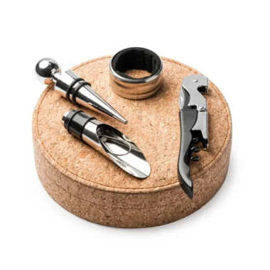 Set de Vino de Acero Inoxidable Stamina Venet 4091