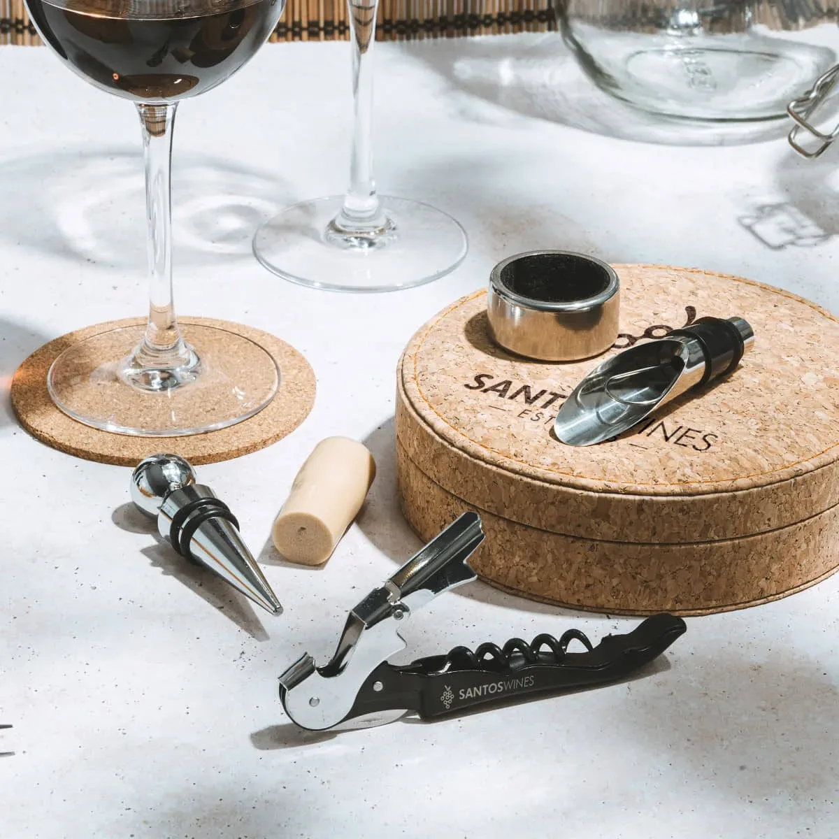 Set de Vino de Acero Inoxidable Stamina Venet 4091 - Imagen 4