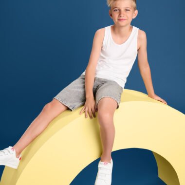 Camiseta Roly Texas 6545 Niño Tirantes