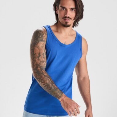 Camiseta Roly Texas 6545 Hombre Tirantes