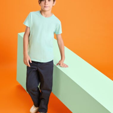 Camiseta Orgánica Roly Golden 6690 Niño