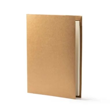Carpeta de Cartón Reciclado Con Bloc de Notas y Bolígrafo Stamina Yasper 7980