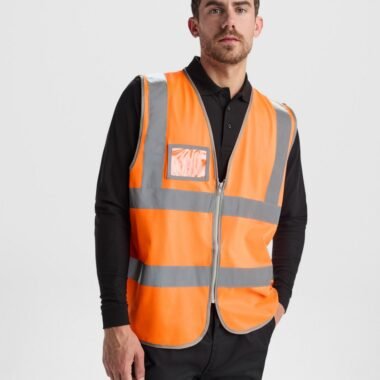 Chaleco Alta Visibilidad Roly Polux 9311 Seguridad Laboral