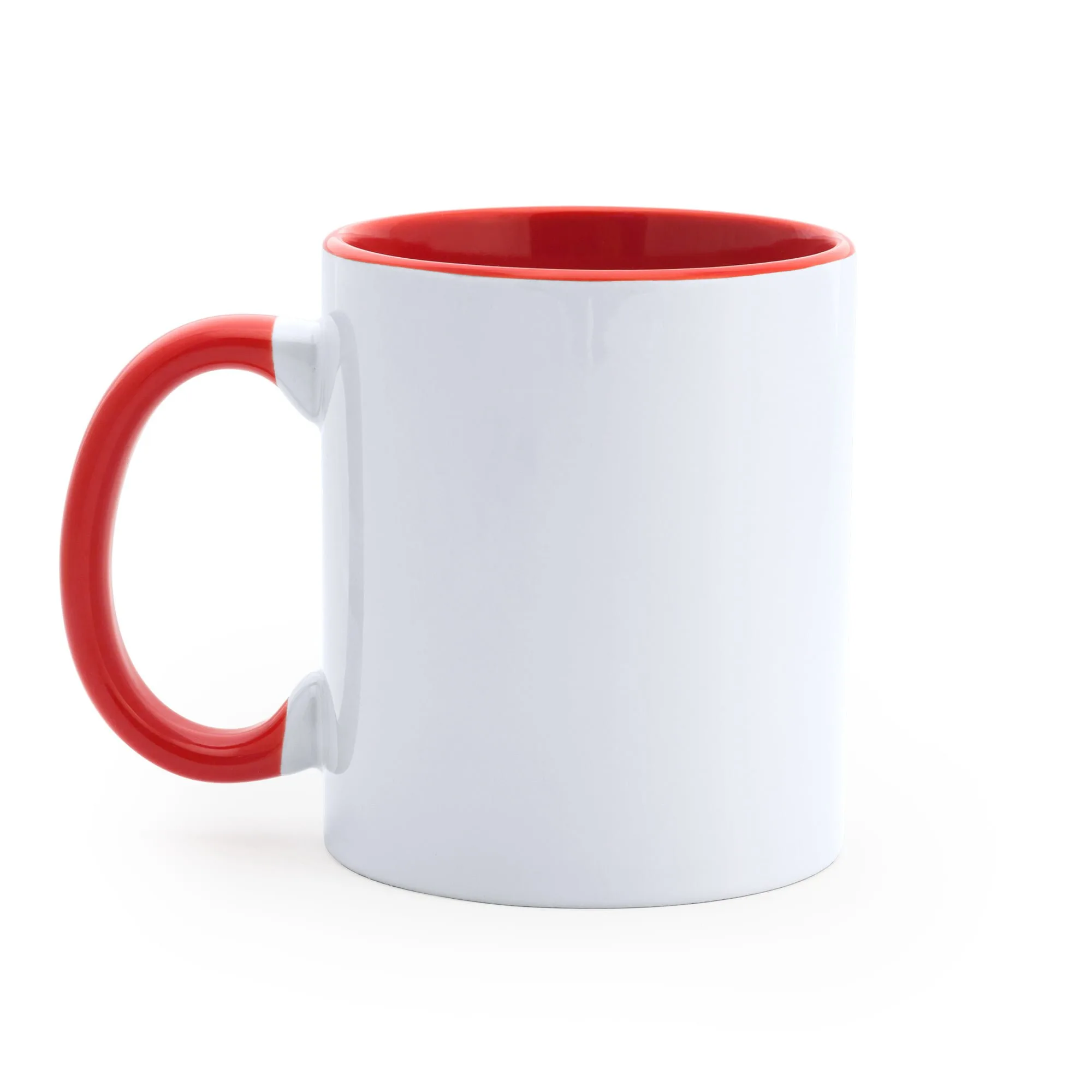 Taza Bicolor de Cerámica Sublimación Stamina Mango 4001